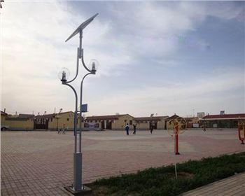 新農(nóng)村太陽(yáng)能庭院燈-寧夏中衛(wèi)市路燈照明工程