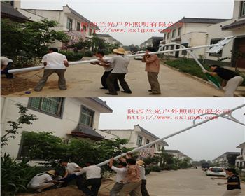 農(nóng)村太陽能路燈-陜西寶雞扶風項目